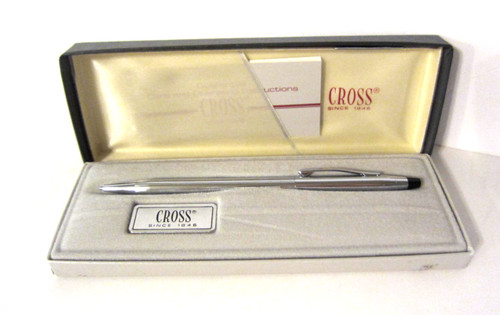 Vintage chrome ball point - chrome,